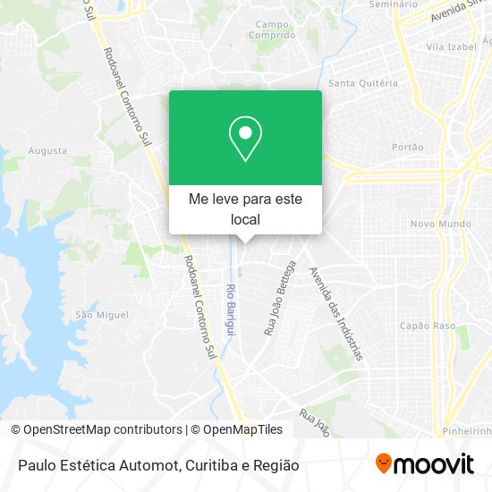 Paulo Estética Automot mapa
