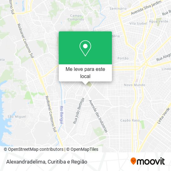 Alexandradelima mapa