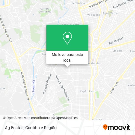 Ag Festas mapa