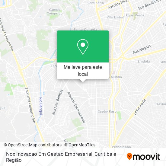 Nox Inovacao Em Gestao Empresarial mapa