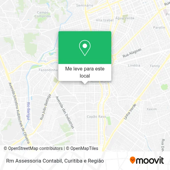 Rm Assessoria Contabil mapa