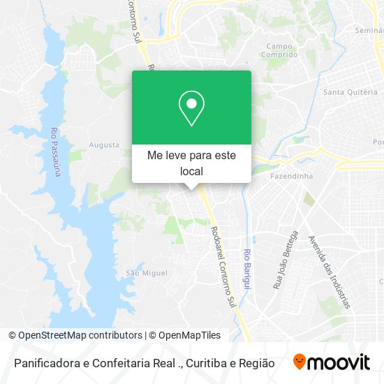 Panificadora e Confeitaria Real . mapa