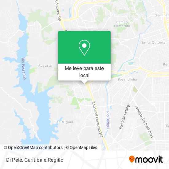 Di Pelé mapa