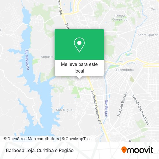 Barbosa Loja mapa