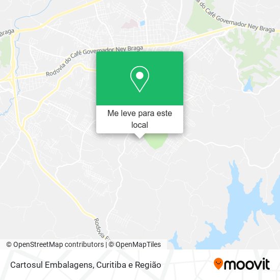 Cartosul Embalagens mapa
