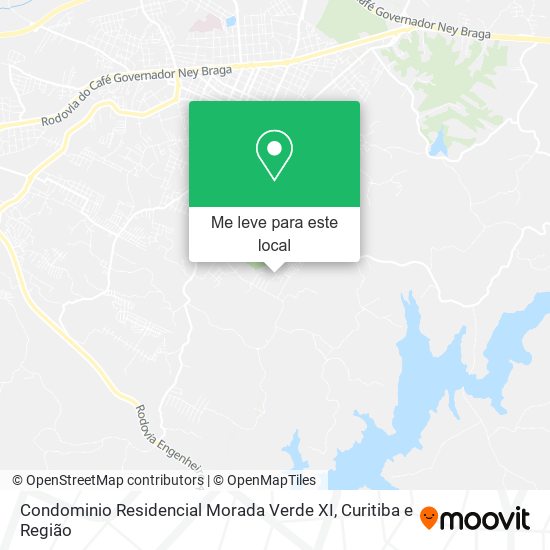 Condominio Residencial Morada Verde XI mapa