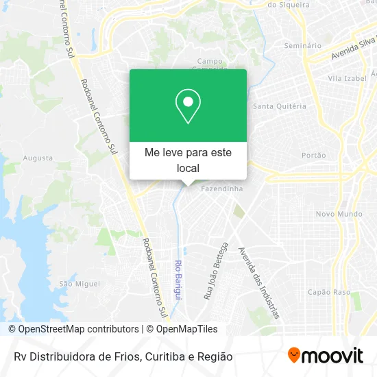 Rv Distribuidora de Frios mapa