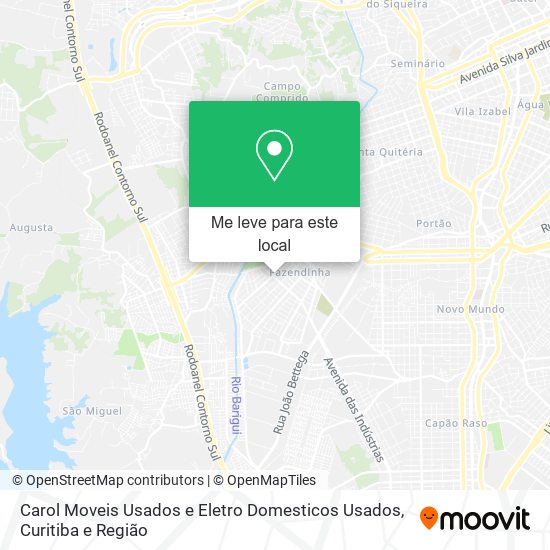 Carol Moveis Usados e Eletro Domesticos Usados mapa
