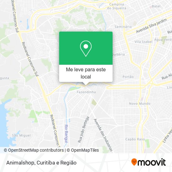 Animalshop mapa