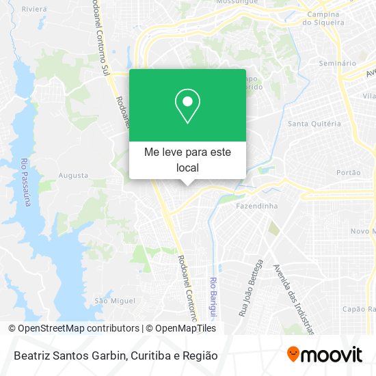 Beatriz Santos Garbin mapa
