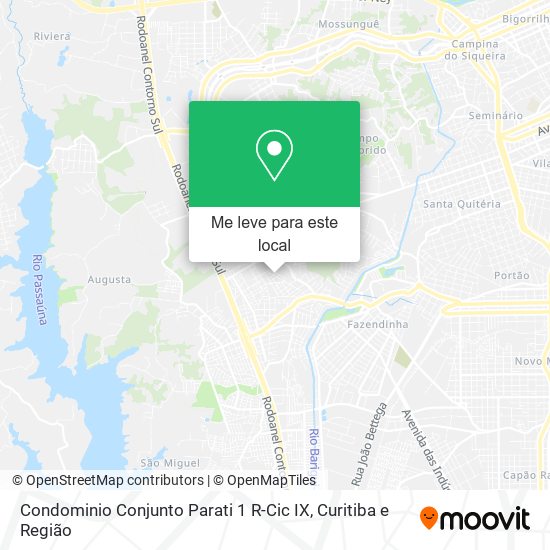 Condominio Conjunto Parati 1 R-Cic IX mapa