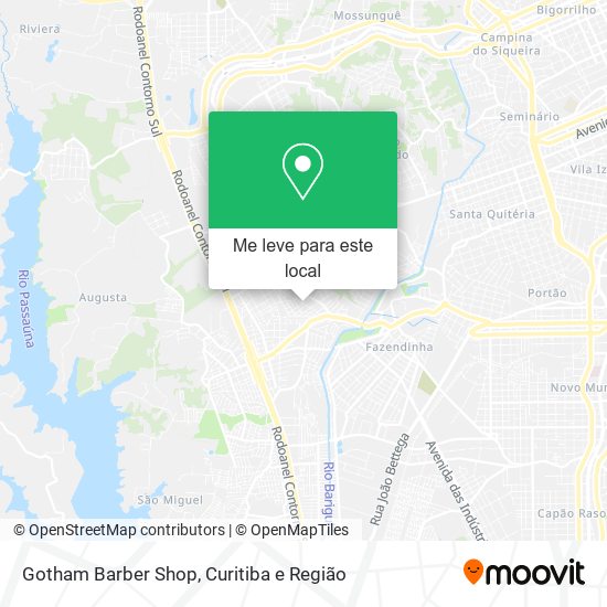 Gotham Barber Shop mapa