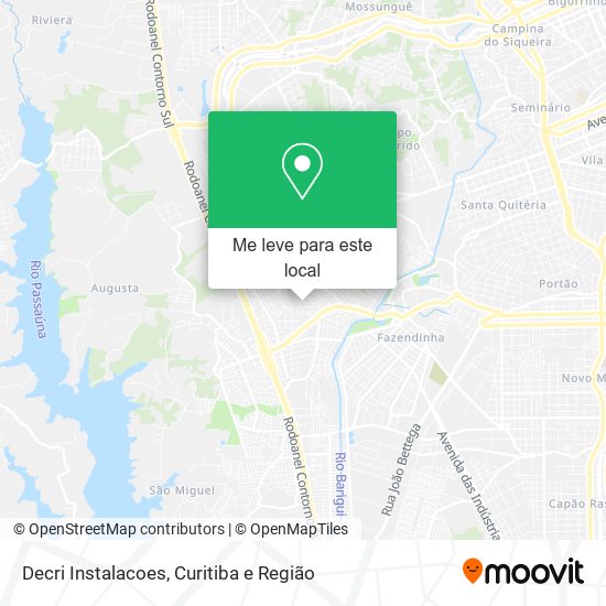 Decri Instalacoes mapa