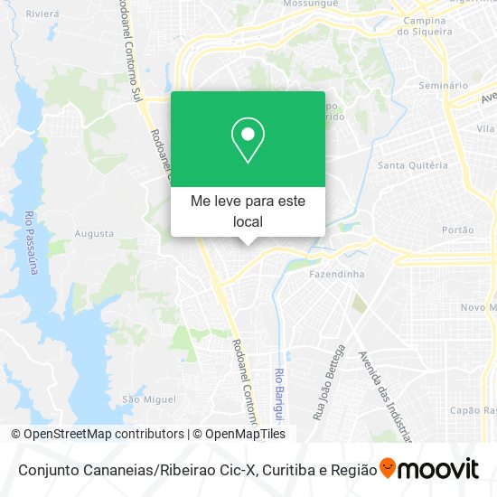 Conjunto Cananeias / Ribeirao Cic-X mapa