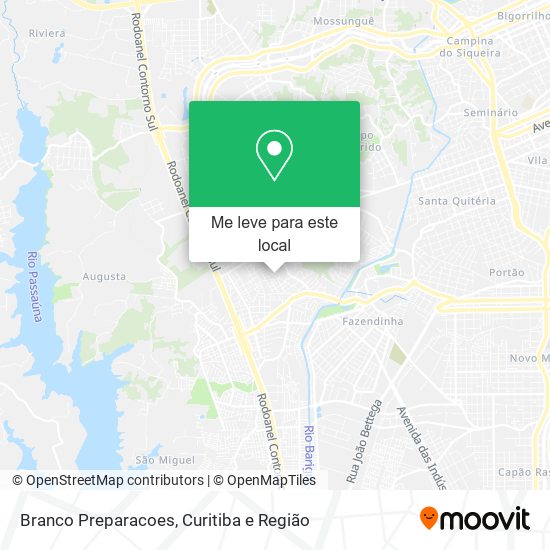 Branco Preparacoes mapa