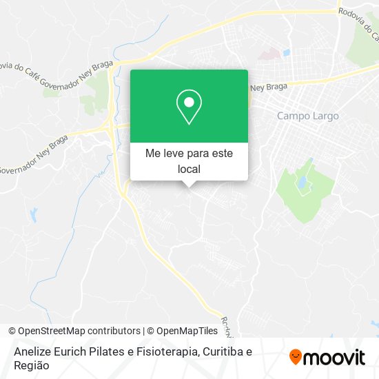 Anelize Eurich Pilates e Fisioterapia mapa