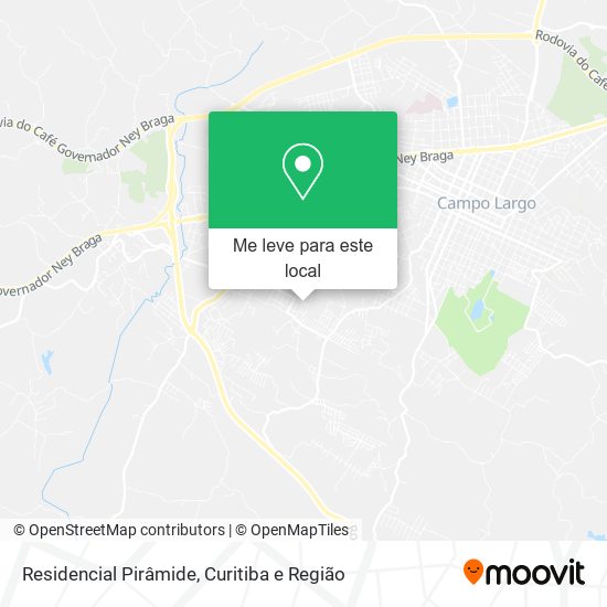 Residencial Pirâmide mapa
