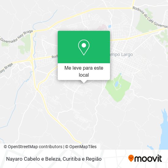 Nayaro Cabelo e Beleza mapa