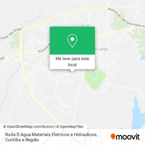 Roda D Agua Materiais Eletricos e Hidraulicos mapa