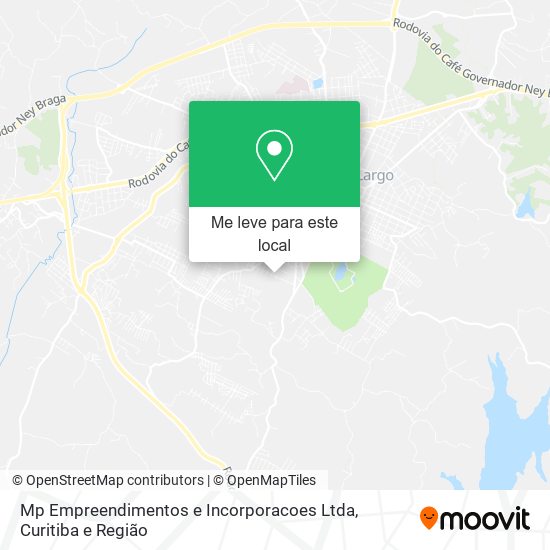 Mp Empreendimentos e Incorporacoes Ltda mapa