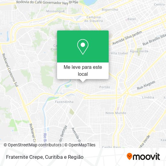 Fraternite Crepe mapa
