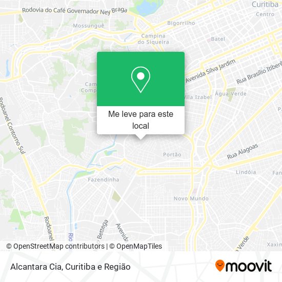 Alcantara Cia mapa