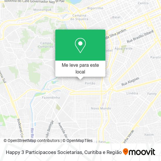 Happy 3 Participacoes Societarias mapa