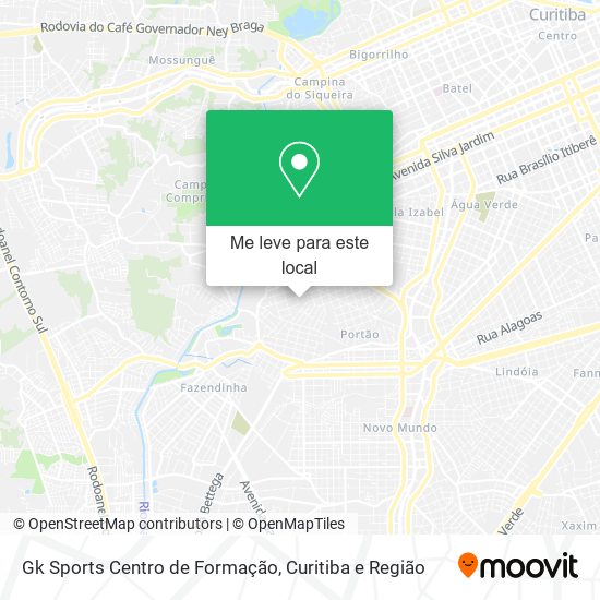 Gk Sports Centro de Formação mapa