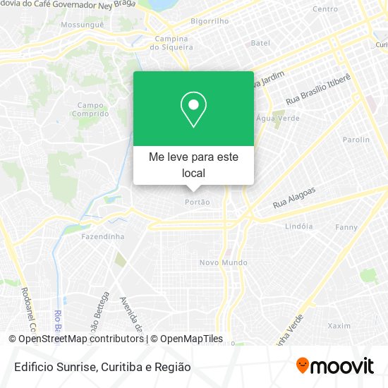 Edificio Sunrise mapa