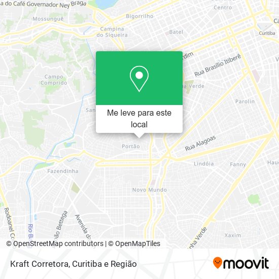 Kraft Corretora mapa