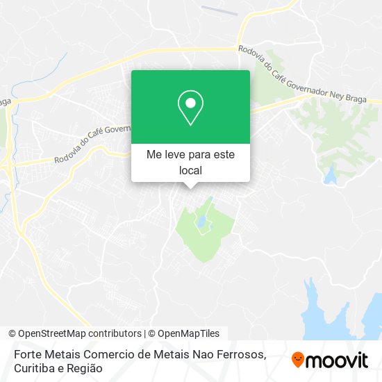 Forte Metais Comercio de Metais Nao Ferrosos mapa