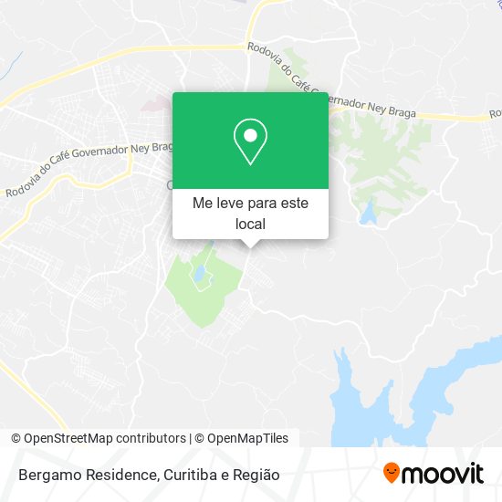 Bergamo Residence mapa