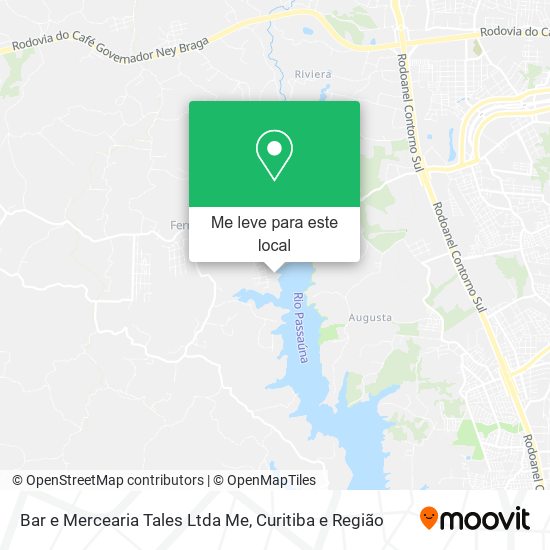 Bar e Mercearia Tales Ltda Me mapa