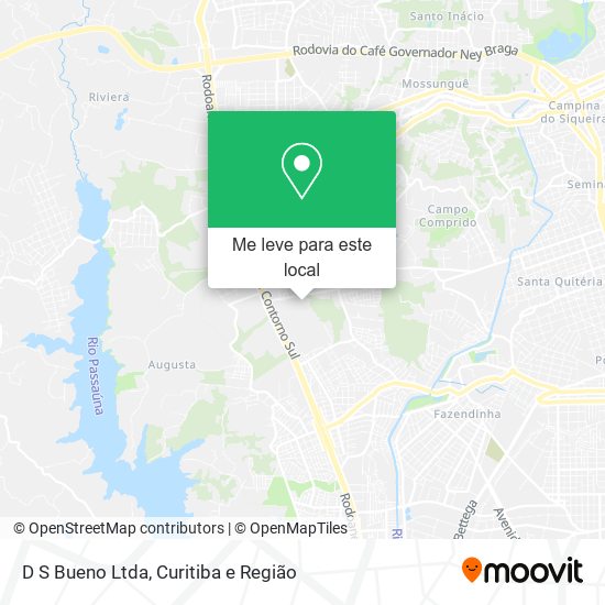 D S Bueno Ltda mapa
