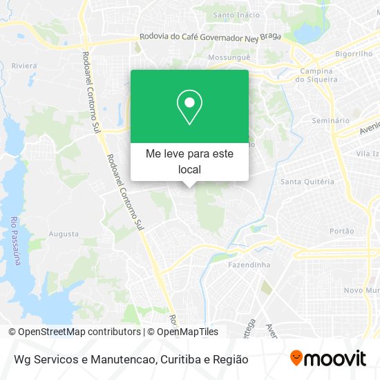 Wg Servicos e Manutencao mapa