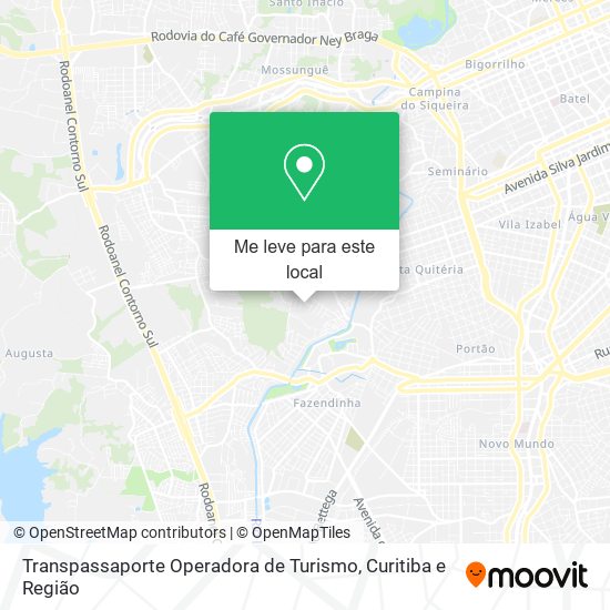 Transpassaporte Operadora de Turismo mapa