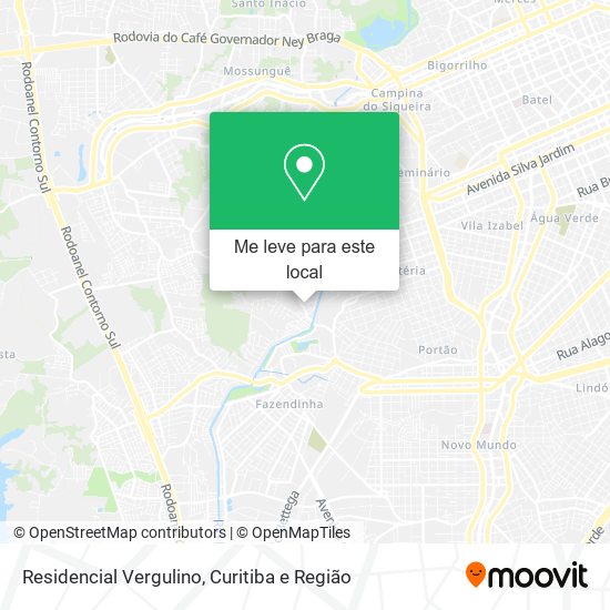 Residencial Vergulino mapa