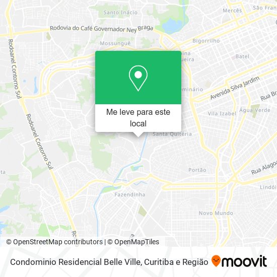 Condominio Residencial Belle Ville mapa