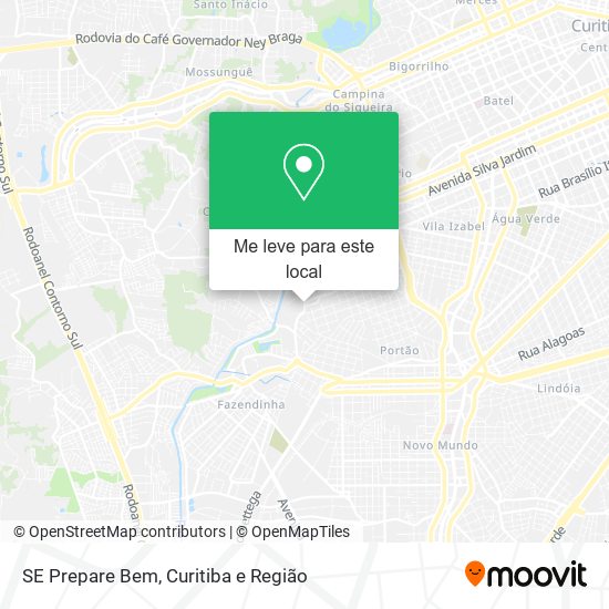 SE Prepare Bem mapa