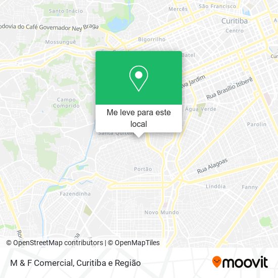 M & F Comercial mapa