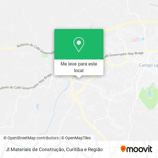 Jl Materiais de Construção mapa