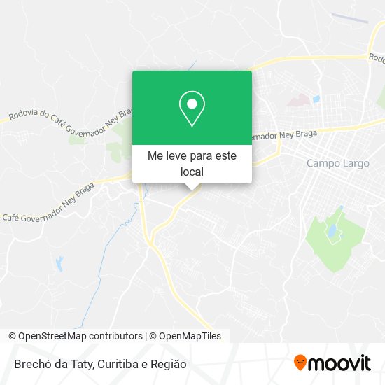 Brechó da Taty mapa