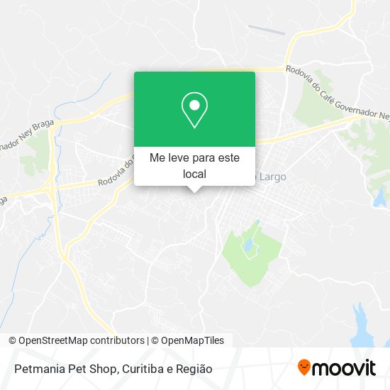 Petmania Pet Shop mapa