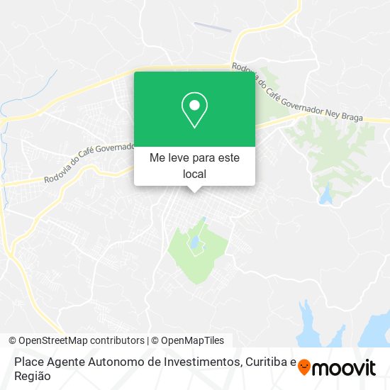 Place Agente Autonomo de Investimentos mapa
