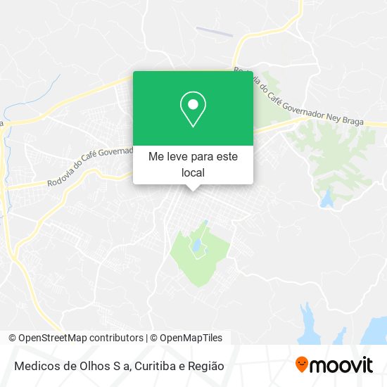 Medicos de Olhos S a mapa