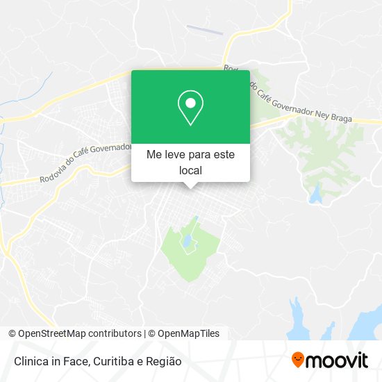 Clinica in Face mapa