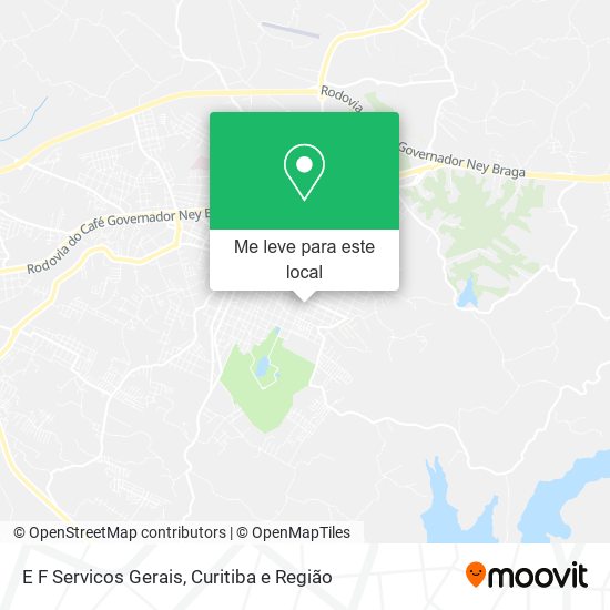 E F Servicos Gerais mapa