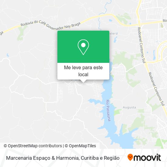 Marcenaria Espaço & Harmonia mapa