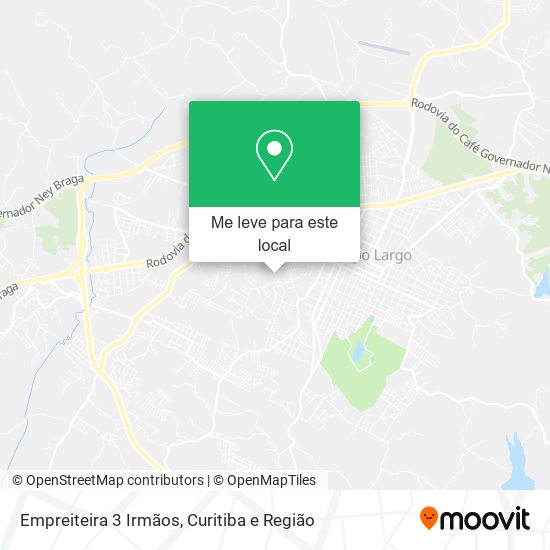 Empreiteira 3 Irmãos mapa