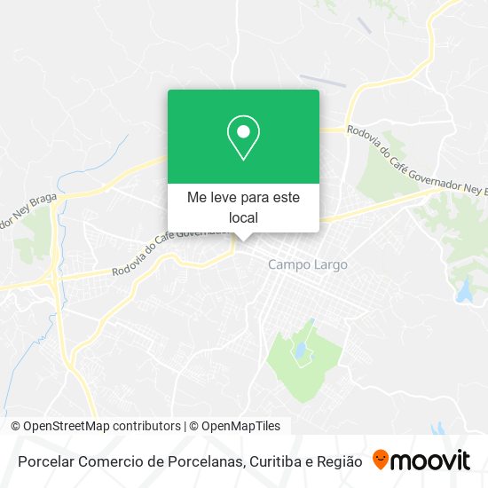 Porcelar Comercio de Porcelanas mapa